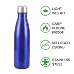 500/750ml Stainless Steel Thermos Cup Double-wall Thermal Insulation Vacuum Flasks Bottle Insulated Coffee Cup Outdoor