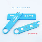 Magnetic Sewing Tool Kit Anti-Prick Needle Threader with Magnifying Glass And Ruler Wire Threading Device for Precision Sewing
