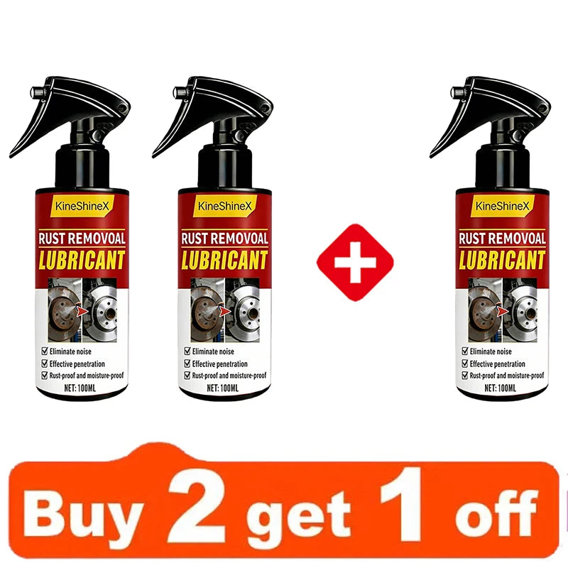 Large Capacity Powerful Car Rust Remover Spray - Exhaust/Wheel Care, Metal Powder Remover.