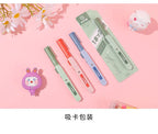 Creative Handbook Utility Knife Portable Paper Cutter Office Stationery Pen Shape Dual-purpose Small Scissors