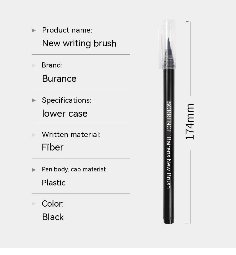 Calligraphy Chinese Painting Brush Soft Headed Brush Small Regular Script Brush for Beginner Art Student Painting Writing Pen
