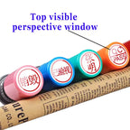 Custom QA QC Teacher Name Ink Stamp Signature Calligraphy Selfing-Inking Personalized Letter Stamp For School Student Child