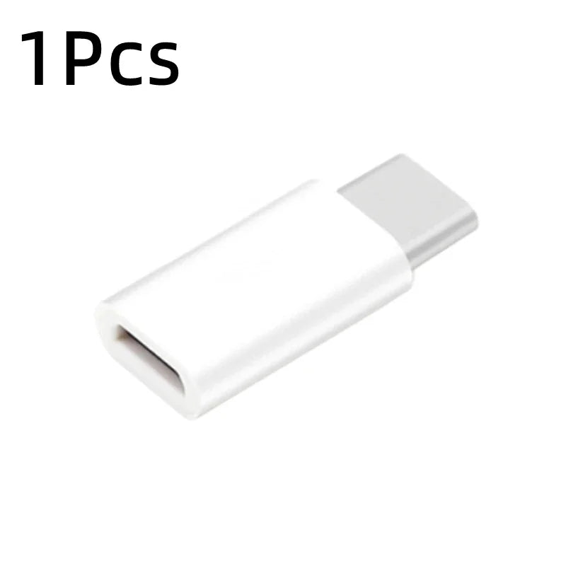 1/3Pcs Micro USB Female To Type C Male Adapter OTG Converter Micro-B To USB-C Connector Charging Cable Adapter Phone Accessories