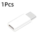 1/3Pcs Micro USB Female To Type C Male Adapter OTG Converter Micro-B To USB-C Connector Charging Cable Adapter Phone Accessories