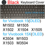 Keyboard Cover for ASUS Vivobook 15 Pro 15X OLED GO S S15 N6506 S5507 S5506 M5506 X1505 M1505 K3504 Silicone Protector Skin Case