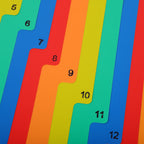 20Pcs Index Dividers Binder Tabs Plastic Dividers for Office Notebook Loose-Leaf Page Markers File Separators Document