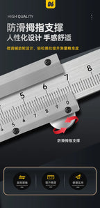 150MM Marking Vernier Caliper High Accuracy Micrometer Stainless Steel Gauge Sliding Measuring Instrument Tools Inside Outside