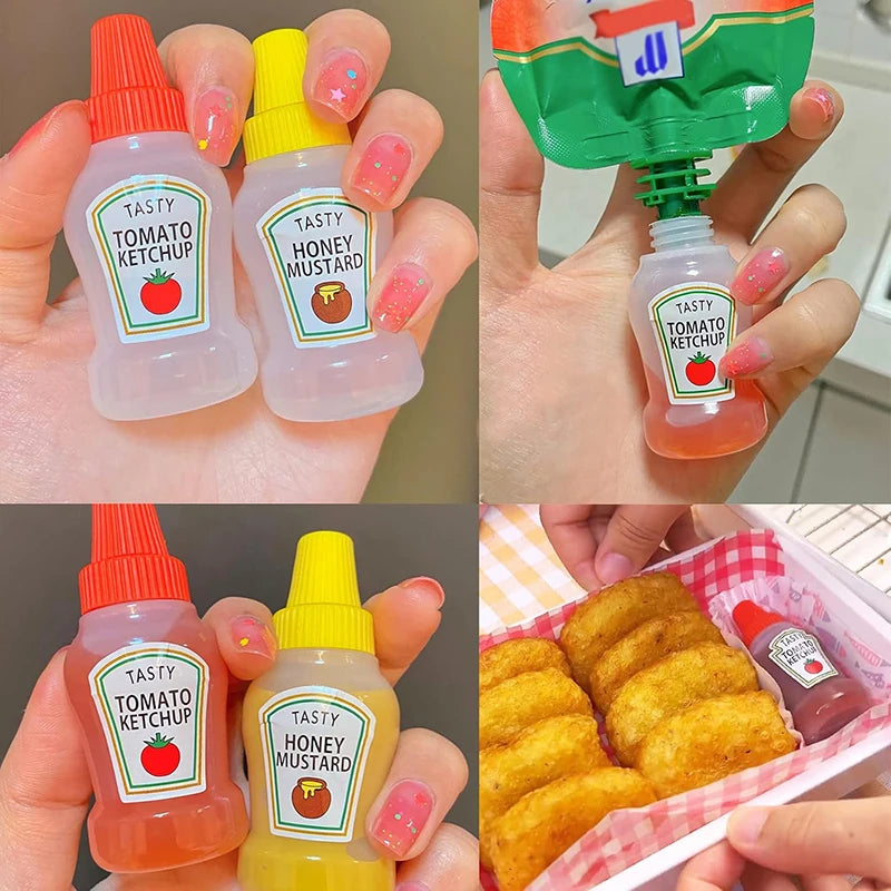 Mini Fruit Forks For Children Kids Cute Animal Food Picks Snack Toothpicks With Vegetable Cutter Set Silicone Lunch Box Dividers