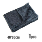 AUTOBRIGHT Microfiber 60*90cm 1300gsm One Wipe Drying Towel Car Wash Cloth Premium Cloth Thicken Soft Professional Car Cleaning
