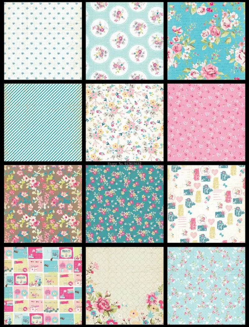 8cun Thick Background Paper Cardstock Paper DIY Scrapbook Holiday Greeting Card Handmade Ledger Scrapping Decoration Paper