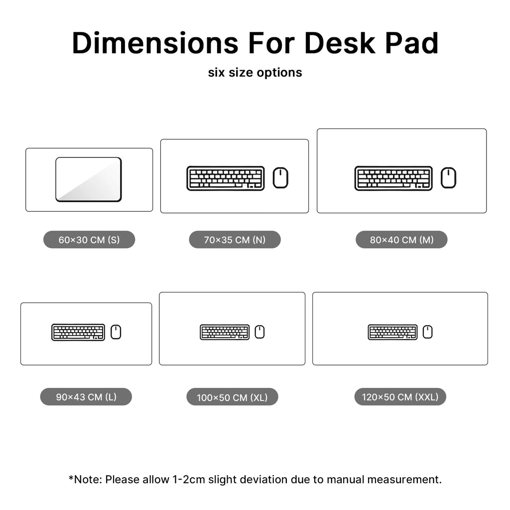 Desk Pad Protector, Mouse Pad, Office Desk Mat, Non-Slip with Stitched Edges PU Leather Desk Blotter for Office Home School