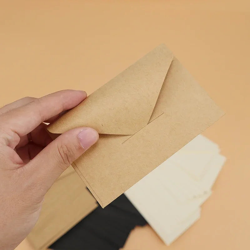 10/20/40/80PCS Gift Envelope Blank Mini Paper Window Envelopes Wedding Invitation Envelope Envelopes for Letters  Mailers