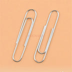 80pcs stationery clips Paper clip box large paper clip paper clip paper clip 50MM thick stationery clip