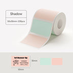 NIIMBOT B21/B203/B3S Colored Label Machine Printing Paper Self Adhesive Label Waterproof Oil Resistant Tear Resistant Label