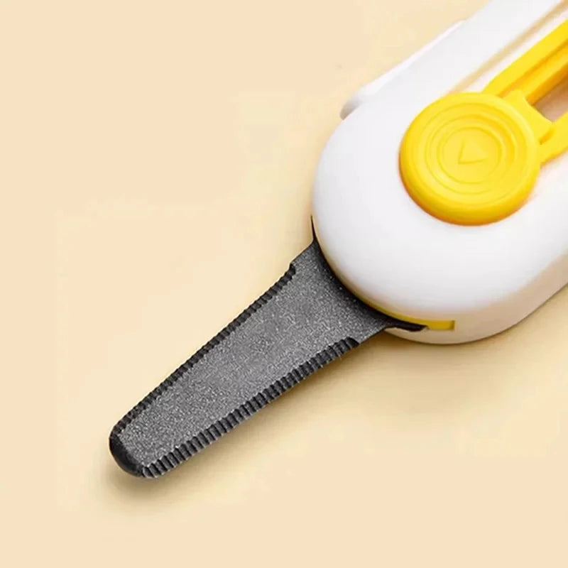 Magnetic Courier Opening Knife Multifunctional Portable Courier Unboxing Knives Retractable Self-locking Rebound Art Knife Tool