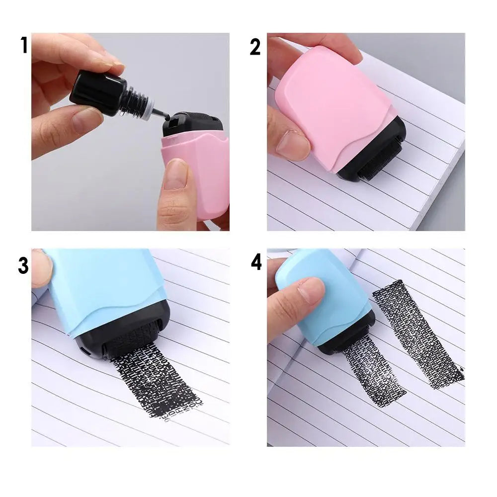 Roller Privacy Seal Roller Privacy Roller Stamp Stamps Data Protection Security Stamp