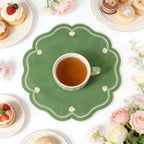 1PC Various Thick Embroidered Cloth Napkins Suitable for Home Weddings and Parties Reusable Customization