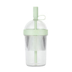 Coffee Cups With Lids Reusable 17oz Drinkware With Lid And Straw Cold Drink Tumbler For Women Men Travelers Home Office Travel
