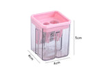 1 Piece Lytwtw's School Supplies Cute Morandi Color Geometry Sharpener For Pencil Office Creative Stationery Item