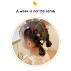 Cartoon Cute Rubber Band Hair Accessories for Little Girls 20/30/50pcs Pack Non-Hurting Hair Ties Circle Headbands