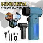 880000RPM High Speed  Mini Turbo Fan Air Blower 10000MAH 600g Thrust 70m/s Wind Brushless Duster leaf Removal Dryer keyboard