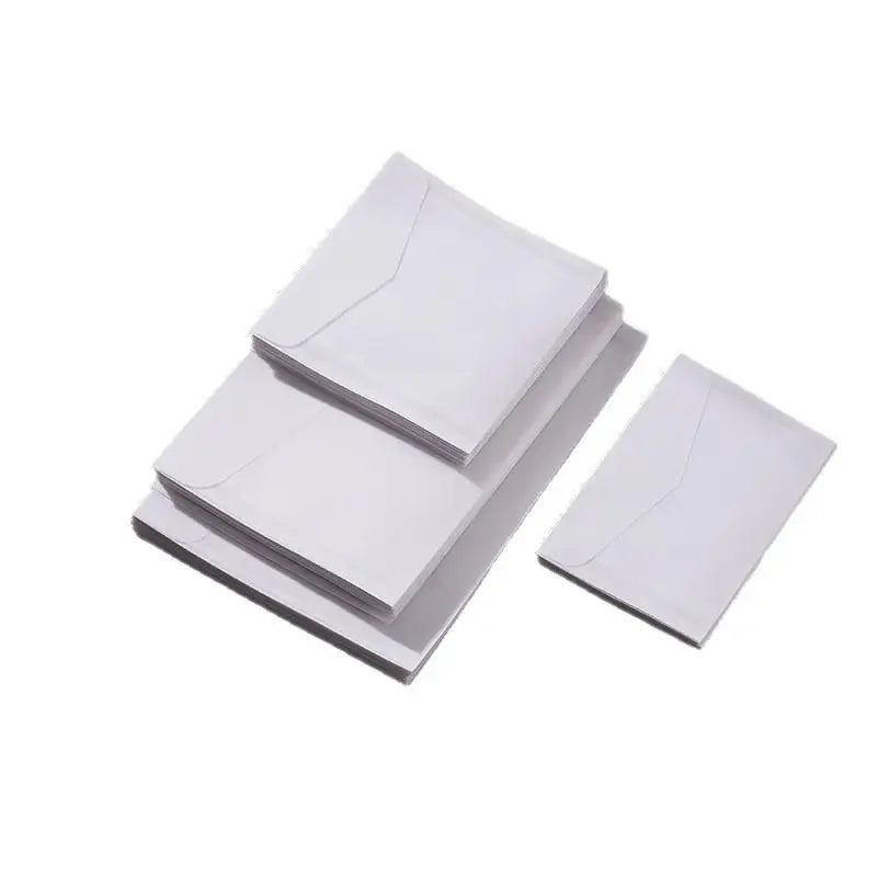 50Pcs/Pack Simple Semi-Transparent Vellum Paper Envelopes Matte Frosted for Postcards Greeting Cards Wedding Invitations
