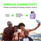 9 Colors Peripage A6 304DPI Mini Photo Printer Notes Sticker Label Printing Machine Bluetooth Portable Wireless Printer Marker