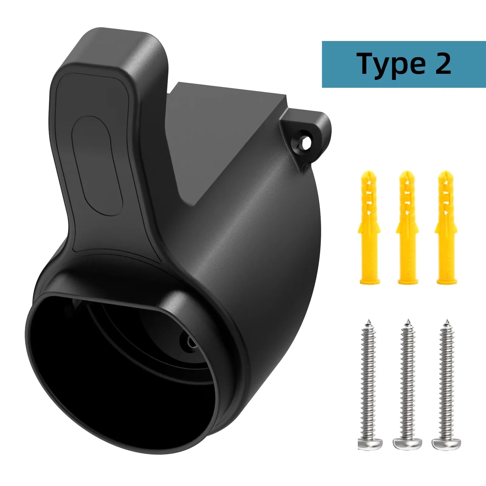 New energy charging pile fixed European javelin holder wire charging gun hook universal wall bracket type 2