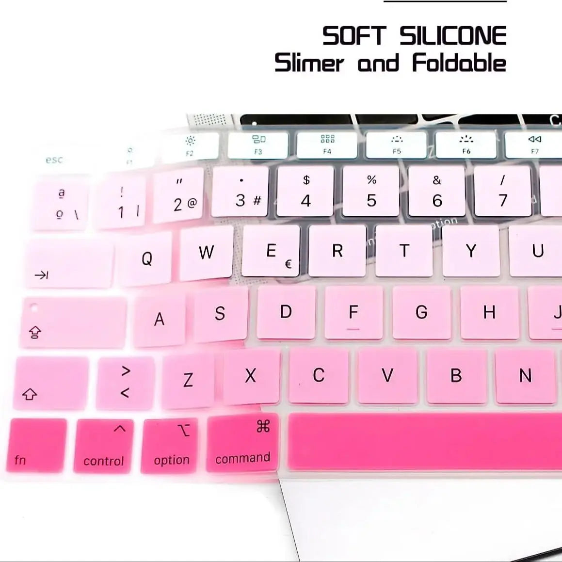 Spanish Keyboard Cover for MacBook Air 13.6 15.3 inch A2681 A2941 A2337 M3 M2 M1 Pro14" 16" A2442 A2779 A2918 A2992 A2485 A2991