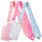 Heart Credential Holder Minimalist Style Lanyards for Key Neck Strap For Card Badge Gym Keychain Keyring Accessories Gifts