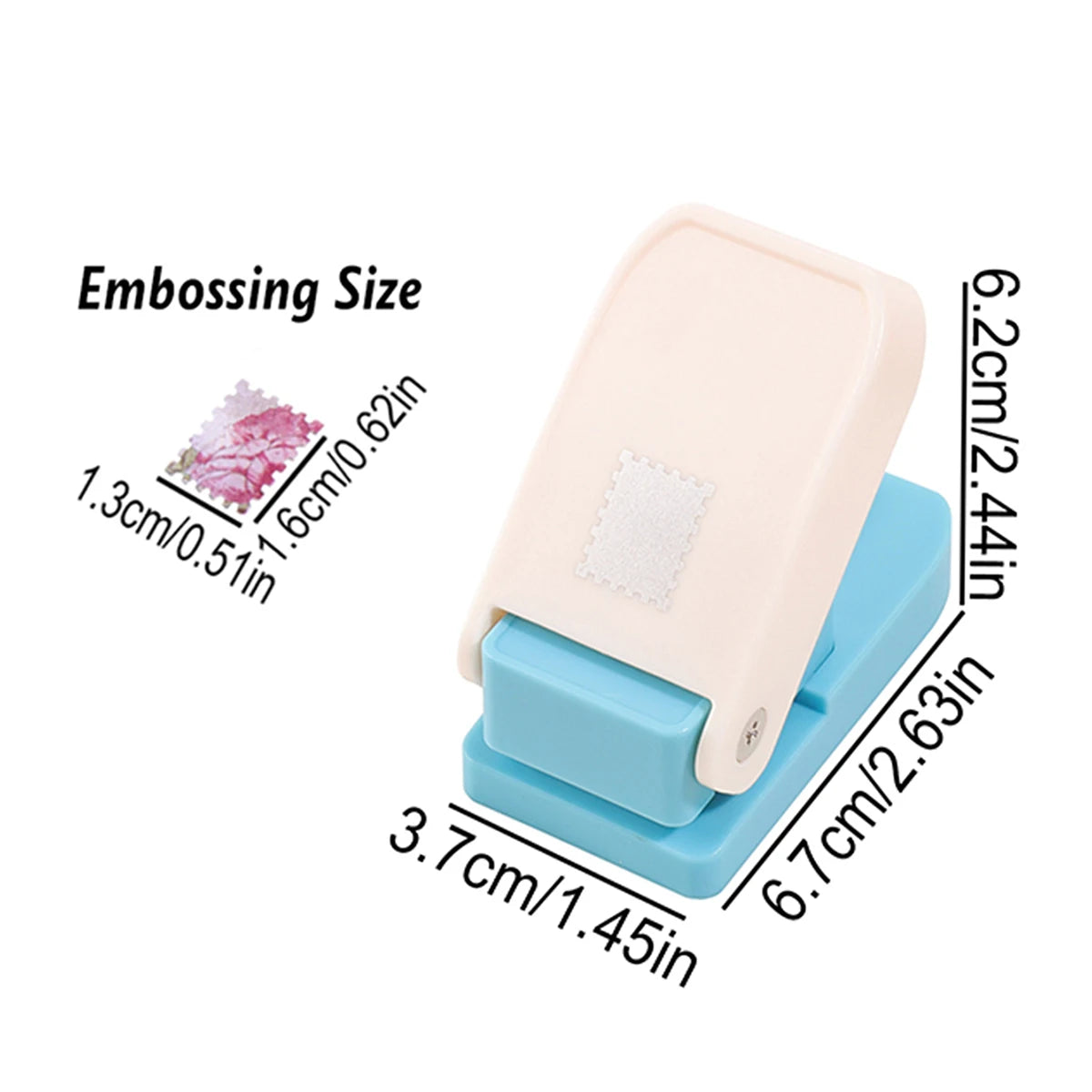 New Stamp Shape Embossing Machine DIY Handmade Embosser Crafts and Scrapbooking Tool Stamp Border Embossing Punching Machine