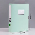 Multifunctional Document Storage Box Folder Large Capacity A4 Information Box Learning Office Storage Box File Box