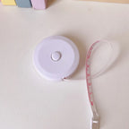 2 Meter Soft Tape Measure Scale Body Sewing Flexible Tailor Ruler Centimeter Inch Portable Retractable Self-Lock Measuring Tape