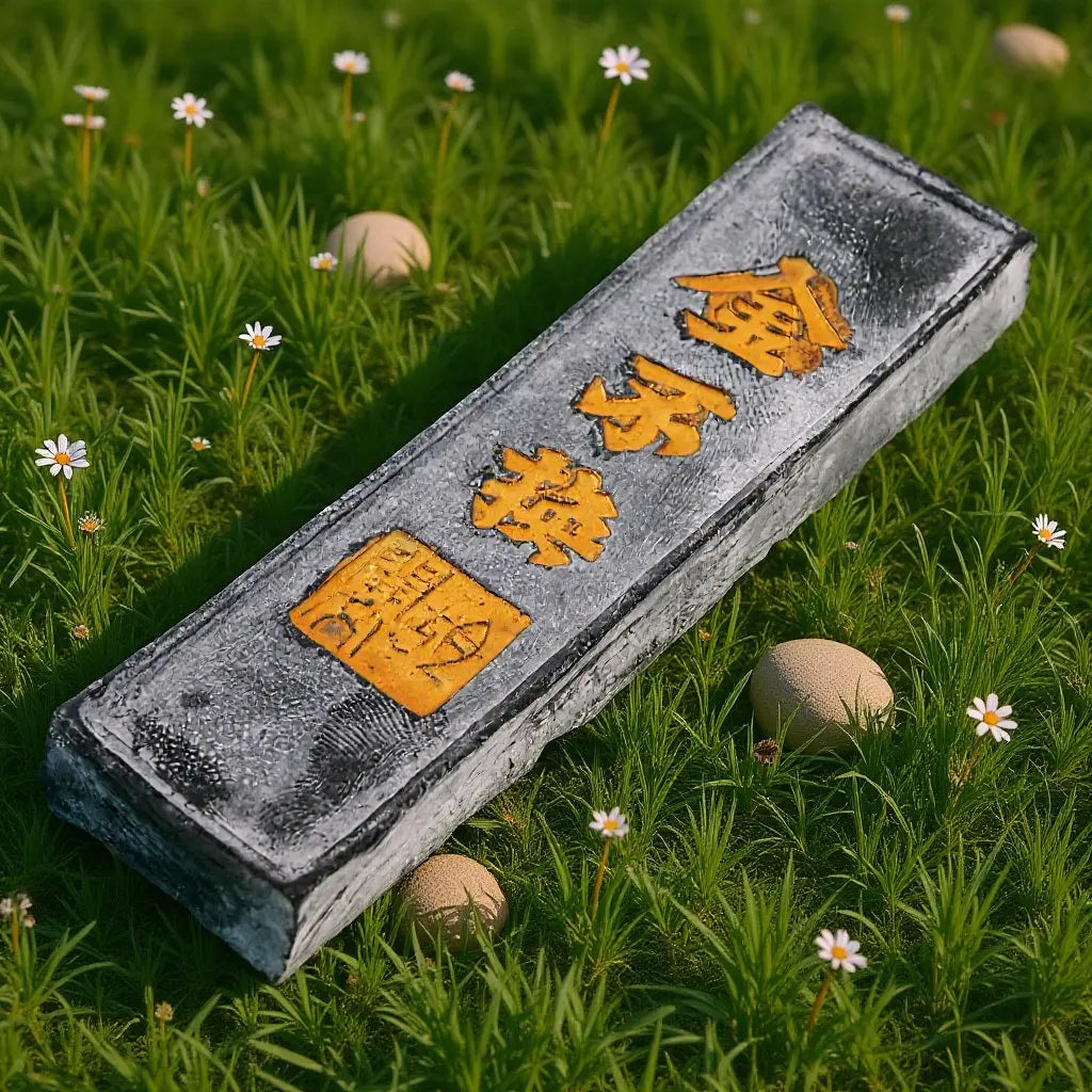Beginner Friendly Chinese Calligraphy Ink Stone Handcrafted Natural Stone with Even Grinding Surface Suitable for Ink Stick Use