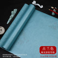 Sumi Art Wax Dye Pearlescent Ink Colorful Half Ripe Rice Paper Xuan Paper Scroll Multicolor Brush Calligraphy Creation Work Roll