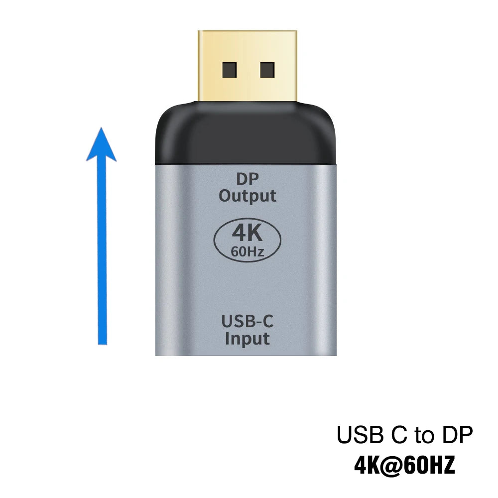USB Type C To HDMI-Compatible 8K USB C to DP DisplayPort miniDP 4K VGA Adapter For Laptop MacBook TV Box PS5 Switch iPad Galaxy