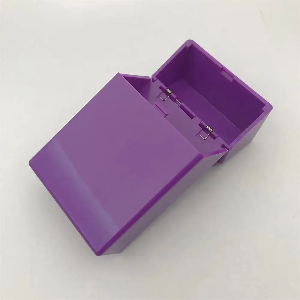 Kpop Photocard Storage Box Transparent Acrylic Photo Card Organizer Compartment Flip Box Card Case Protector Container Korean