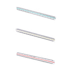 Colourful Student Flexible Ruler, Inch And Metric, 30 Cm/12 Inch, 20 Cm/8 Inch, 15 Cm/6 Inch, Random Colors Student Stationary
