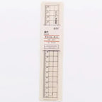 18CM Cartoon Simple Unprinted Straight Edge Transparent Square Acrylic Plastic Student Hand Account Scale Straight Ruler