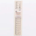 18CM Cartoon Simple Unprinted Straight Edge Transparent Square Acrylic Plastic Student Hand Account Scale Straight Ruler