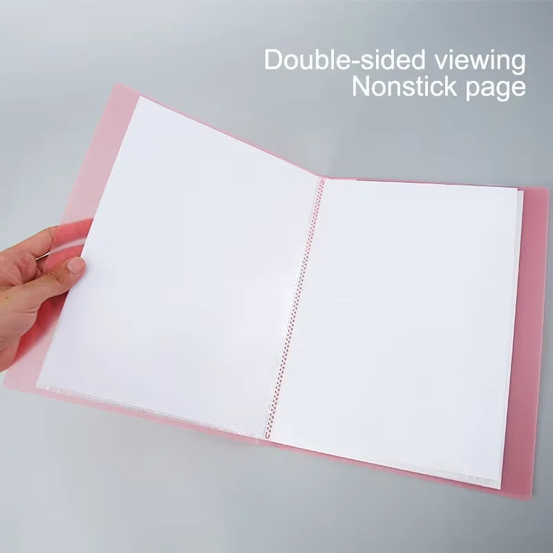 A4 Semi Transparent PP Brochure, Multiple Page Sizes To Choose From, Classified Insert Folder, Conference Document Organization,