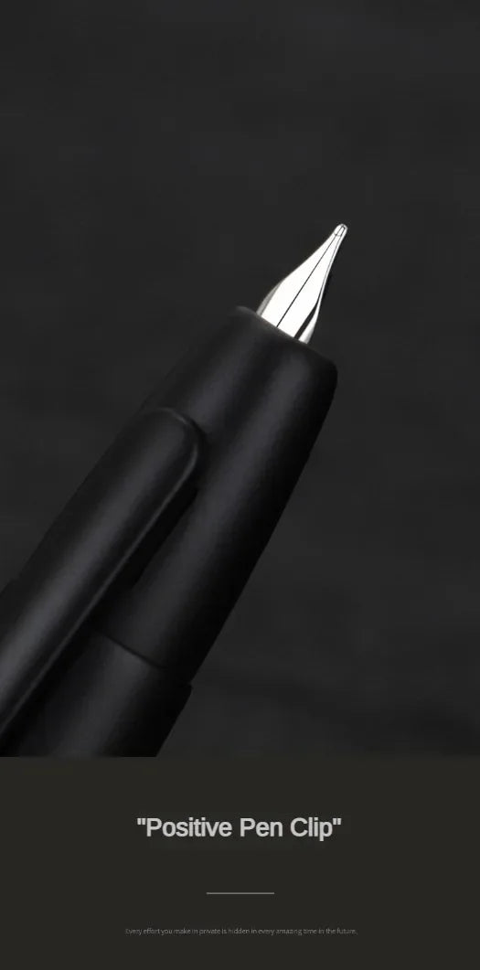 JINHAO 10 Press Fountain Pen Retractable EF/F Nib Metal With Clip Writing Ink Pen Converter School Supplies Stationery PK A1 A2