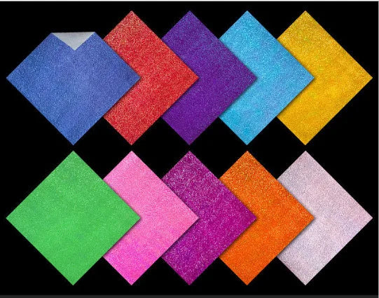 50pcs Creative Square Star Sky Constellations Origami Paper Kid DIY Handmade Double-sided Coloring Fold Craft Paper Art Gift