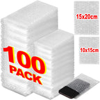 20/60/100PCS Bubble Cushion Wrap Bags Bulk Transparent Double Wall Bubble Wrap Pouches Shockproof Clear Shipping Packing Bags