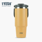 Tyeso 1200ML Vacuum Flasks Stainless Steel Coffee Cup Cold Hot Double-layer Insulated Tumbler Thermo Water Bottle Car Travel Mug