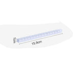 Creative 15/20/30CM Straight Ruler Transparent Acrylic Scale Ruler Cube Ruler Students Gift