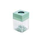 18pcs Paperclips Macaron Color Ins Paper Clip Storage Box Protable Stationery High Capacity Storage Box Office Binding Supplies