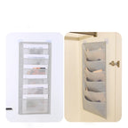 Document Hanging Storage Bag Oxford Cloth Storage Pocket Chart Hanging File Folding Holder Cascading Fabric Organizer For Office