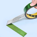 30/50M Self-Adhesive Decorative Laser Tape DIY Glitter Party Gift Packing Home Decor Tape Hot Stamping Sticker Gold Silver Tape
