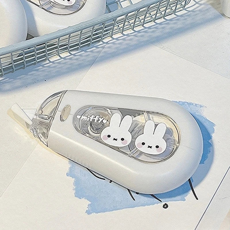 Sweet Miffy Bunny Cute Creative Cartoon Pattern New Simple Fashion Large-Capacity Correction Tape for Male and Female Students